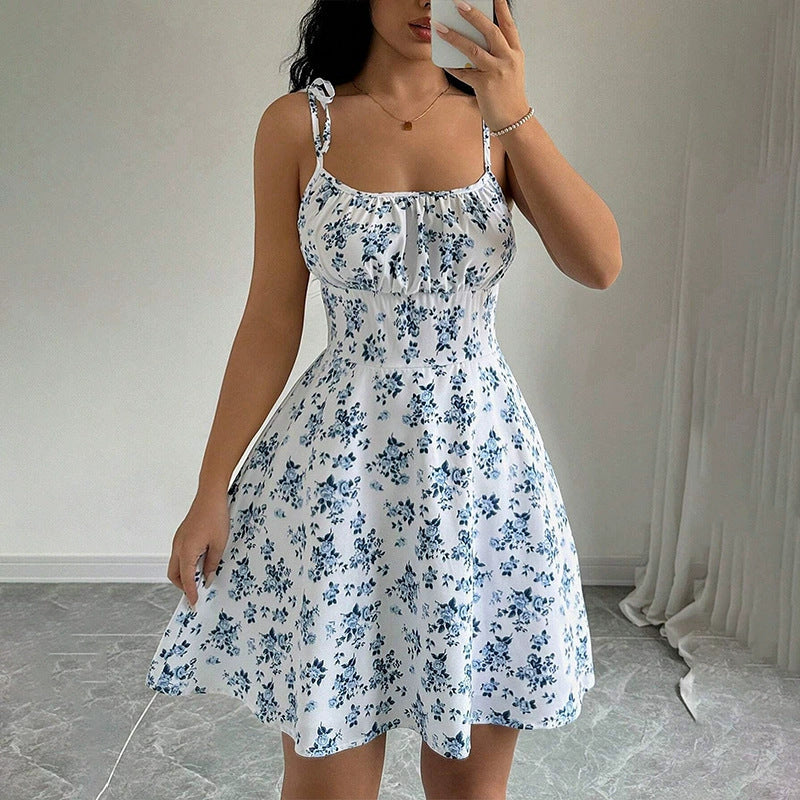 BelleDivo Floral Print Dress Summer collection