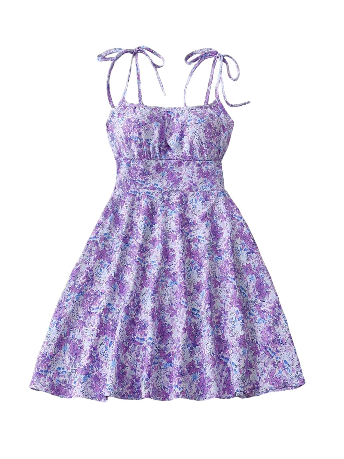 BelleDivo Floral Print Dress Summer collection