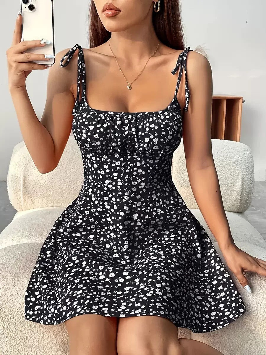 BelleDivo Floral Print Dress Summer collection